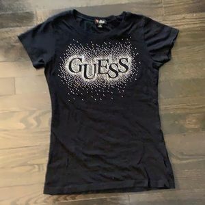 Guess jewelled T Shirt